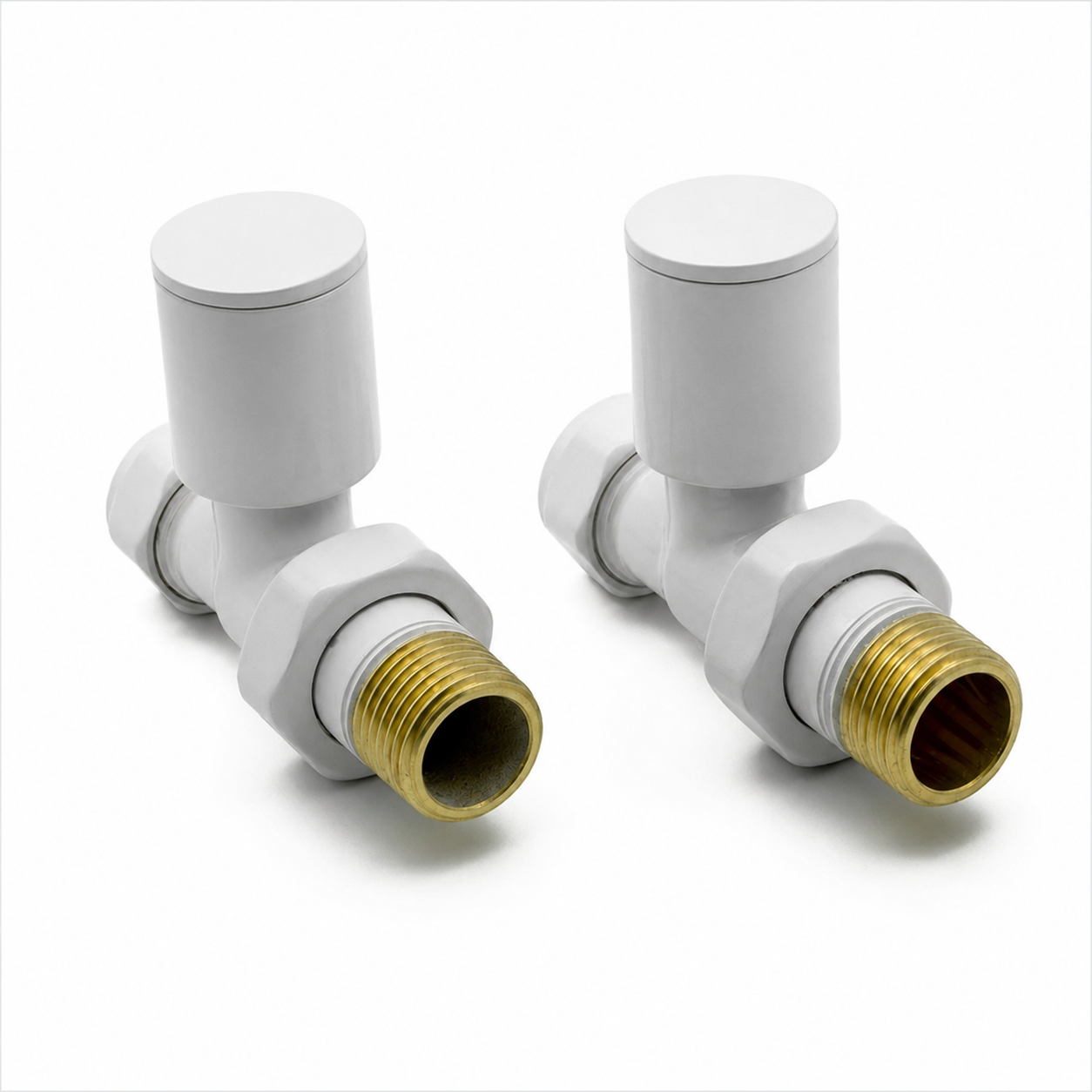 Straight Radiator Valves