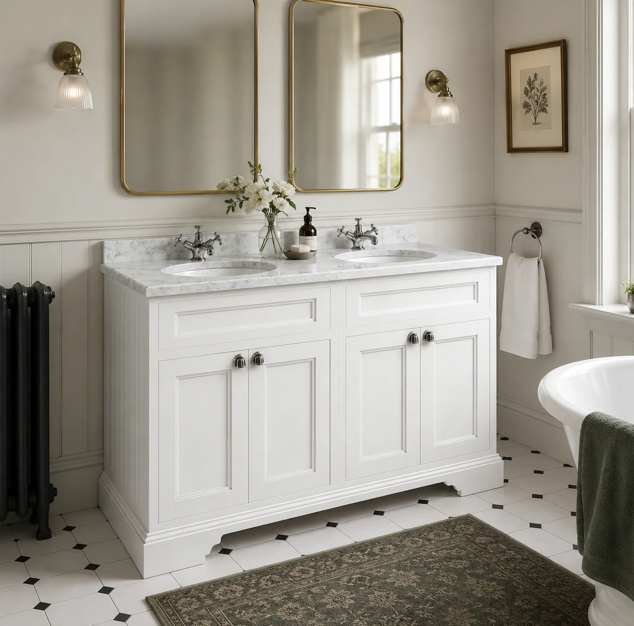Double Basin Vanity Units