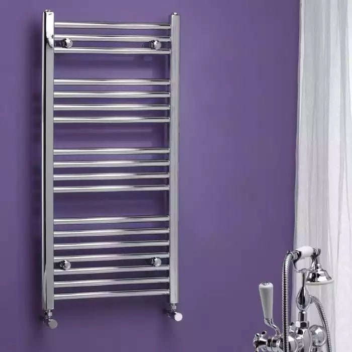 Chrome Aluminium Heated Towel Rails