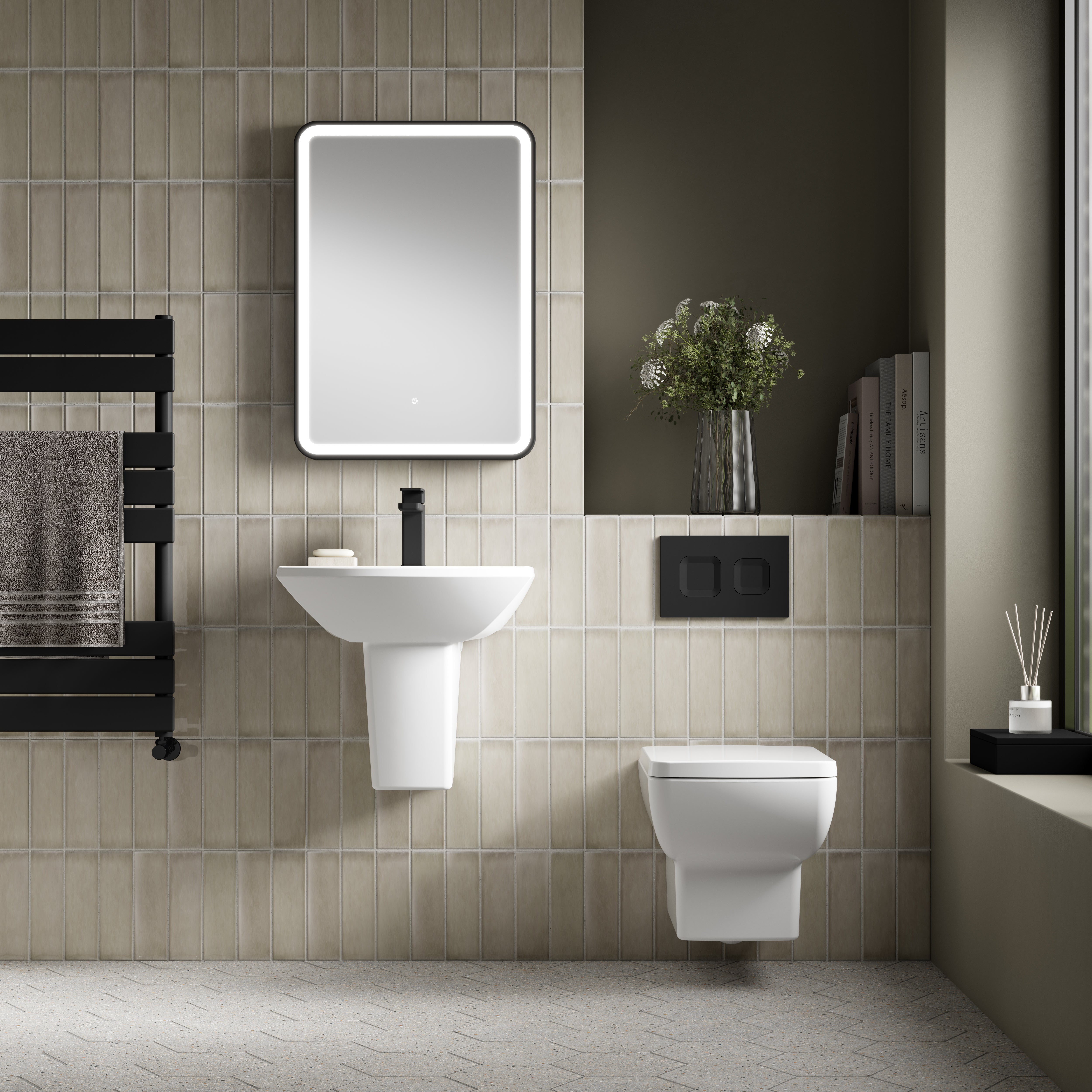 Modern Toilet & Basin Sets