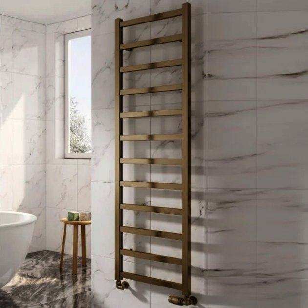 Custom Painted Aluminium Heated Towel Rails