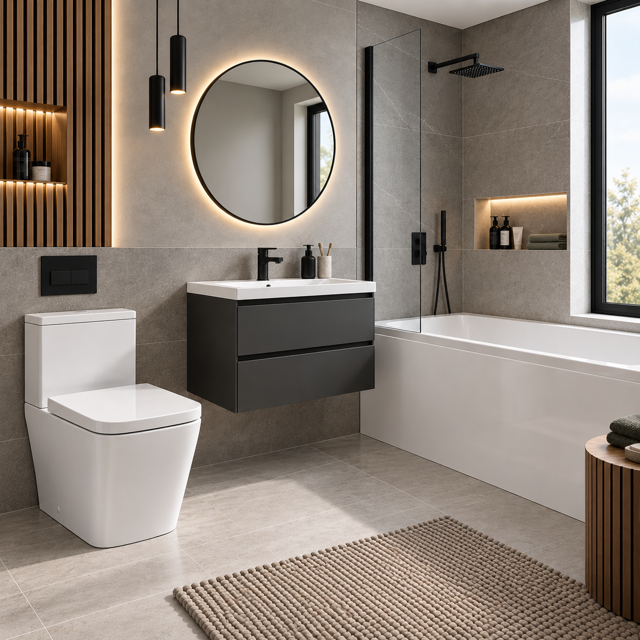 Modern Bathroom Suite Packages