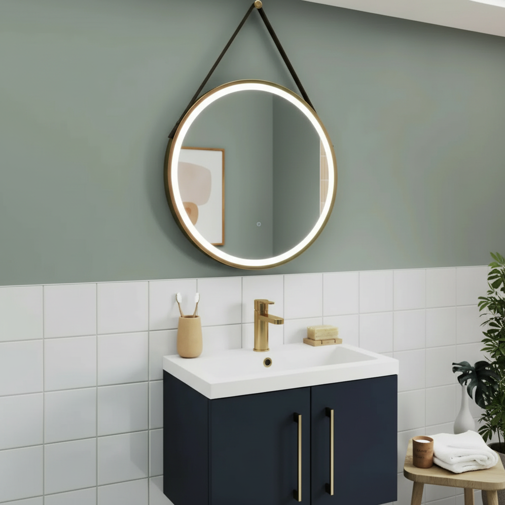 Illuminated mirrors