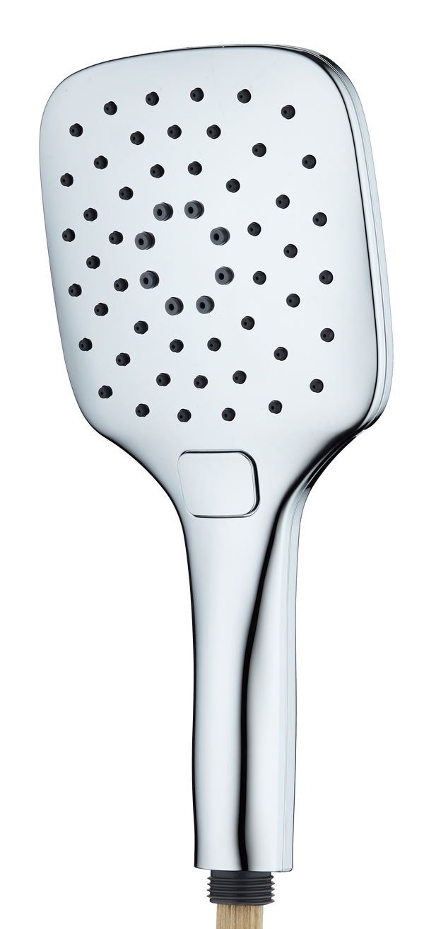 Tailored Bathrooms 3 Mode push Button Sqaure Handset