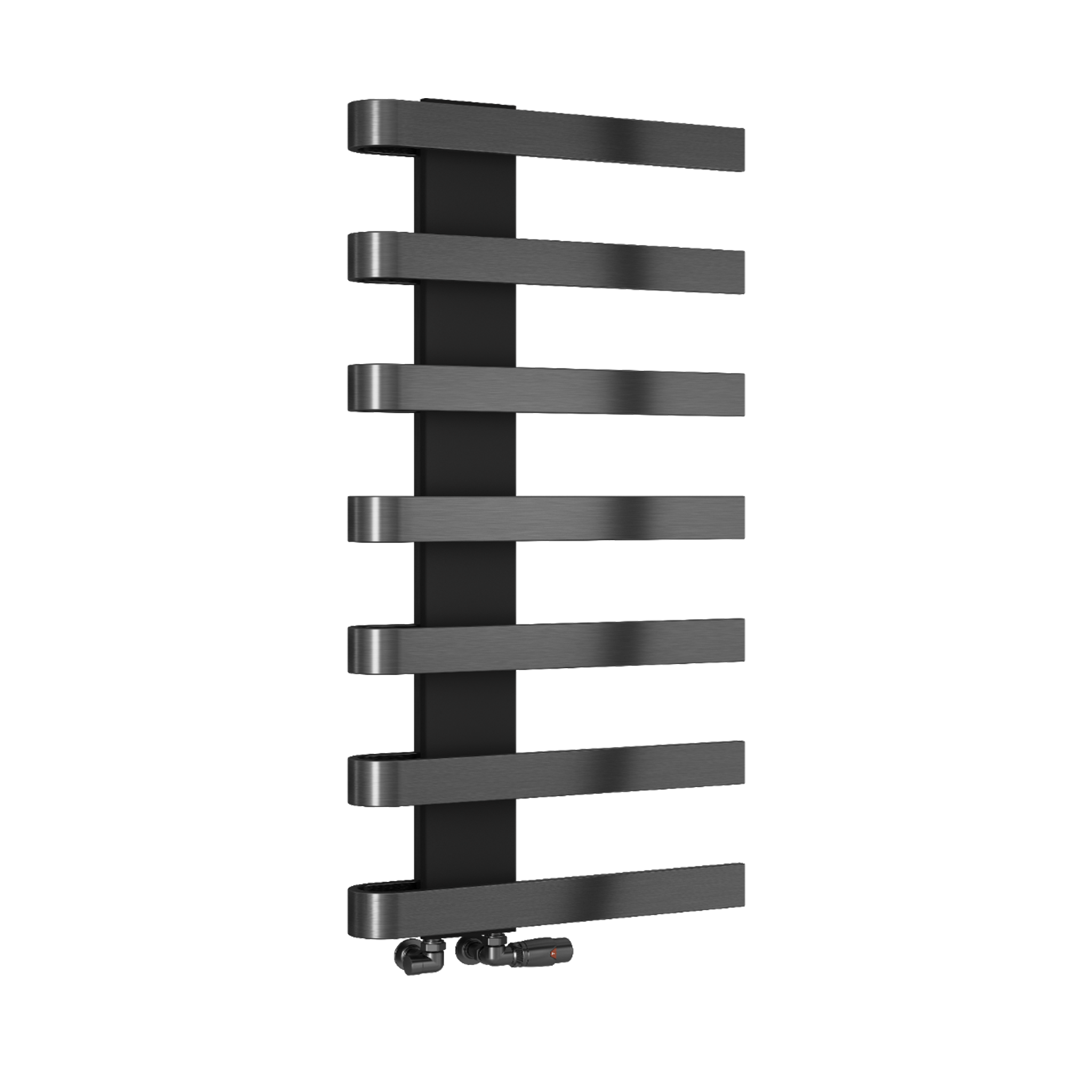 Reina - Panaro Mild Steel Towel Rail - Brushed Brass