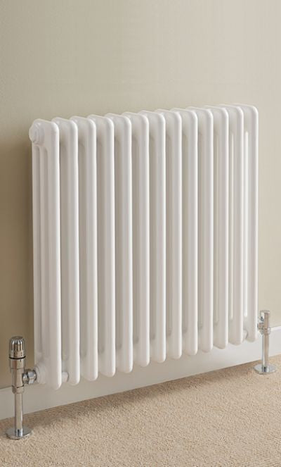Eastgate Lazarus White Horizontal Column Radiators