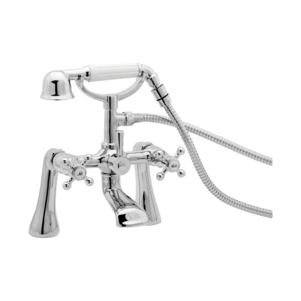 Methven Deva Tudor Brass and Resin Pillar Mounted Bath Shower Mixer