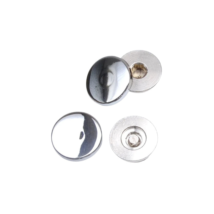 Plumbers Choice Traditional Round Chrome 850mm Shower Curtain Rail With One Wall Stay