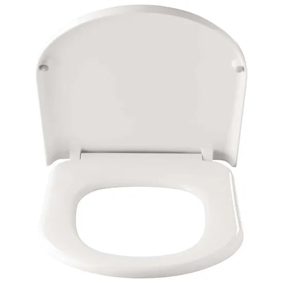 Arley Pro Pluto White Round Soft Close Toilet Seat With Quick Release Hinge