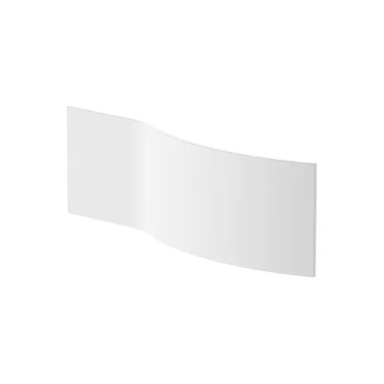 Arley Pro 1500mm B-Shape Acrylic Front Bath Panel – Gloss White