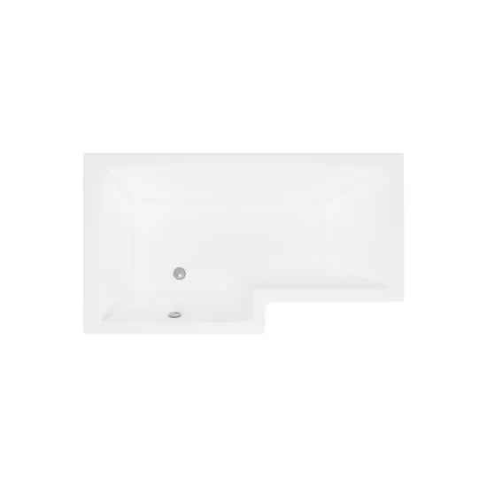 Arley Pro 1700mm L-Shaped Left-Hand Shower Bath & Side Panel