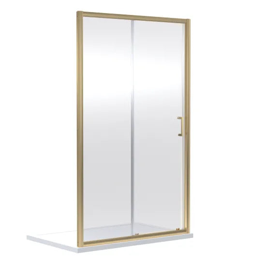 Arley Ralus 6 1000mm Brushed Brass Sliding Door