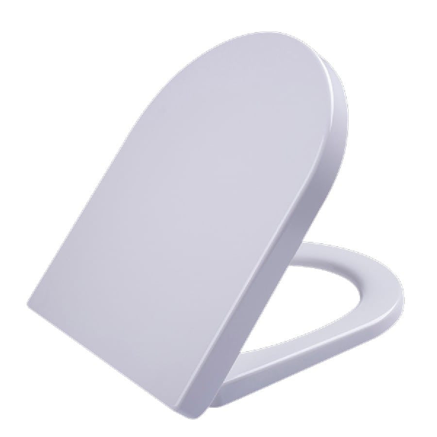 Tailored Bathrooms Dee Soft-Close D-Shape Toilet Seat | Quick-Release | 3-Year Guarantee