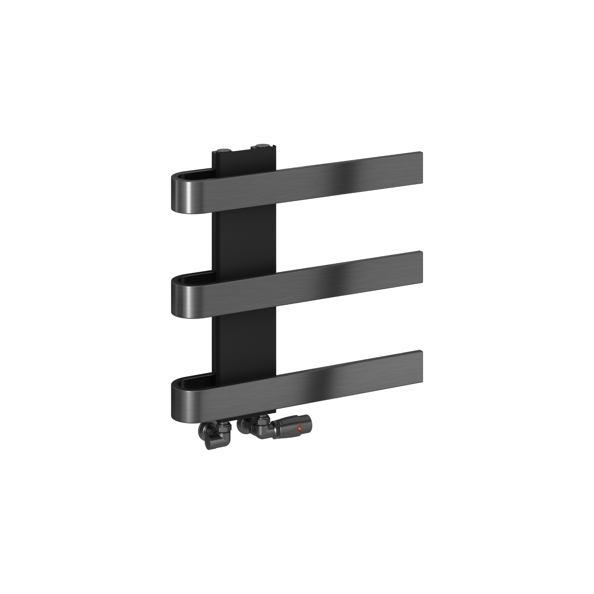 Reina - Panaro Mild Steel Towel Rail - Brushed Brass