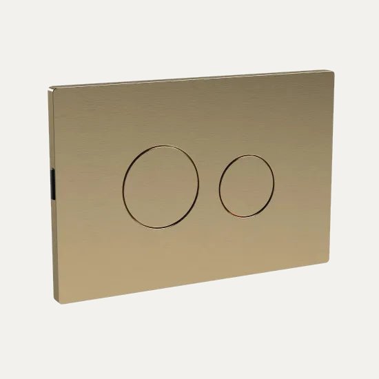 Nuie Round Flush Plate for Pneumatic Dual Flush