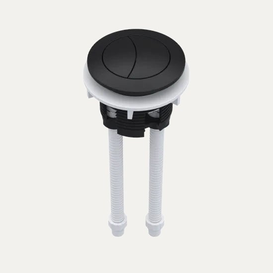 Black Dual Flush Cistern Push Button