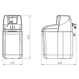 BWT WS355HF Hi-flo Softener