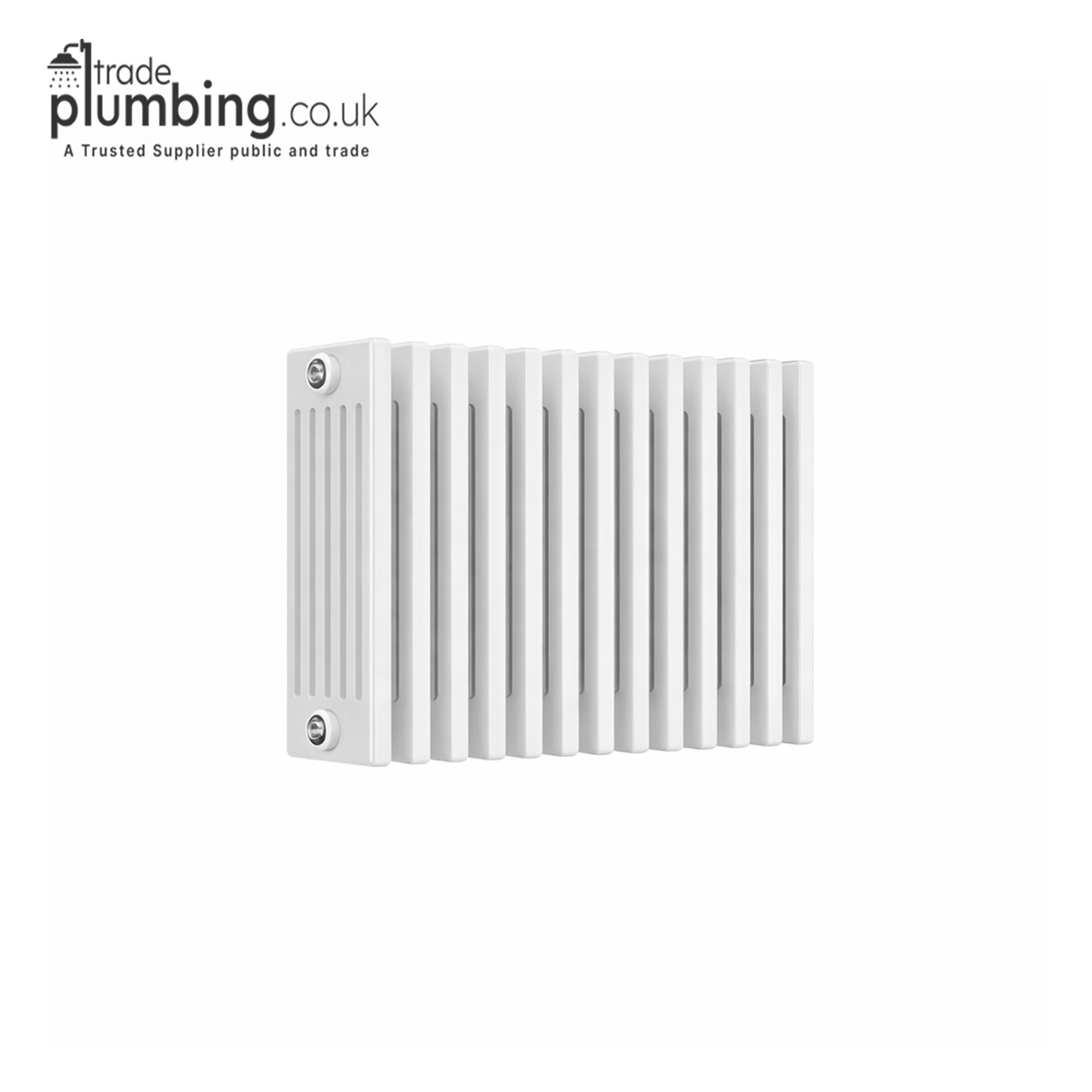 Classico 6 Column Radiator White - Vertical & Horizontal | Tradeplumbing