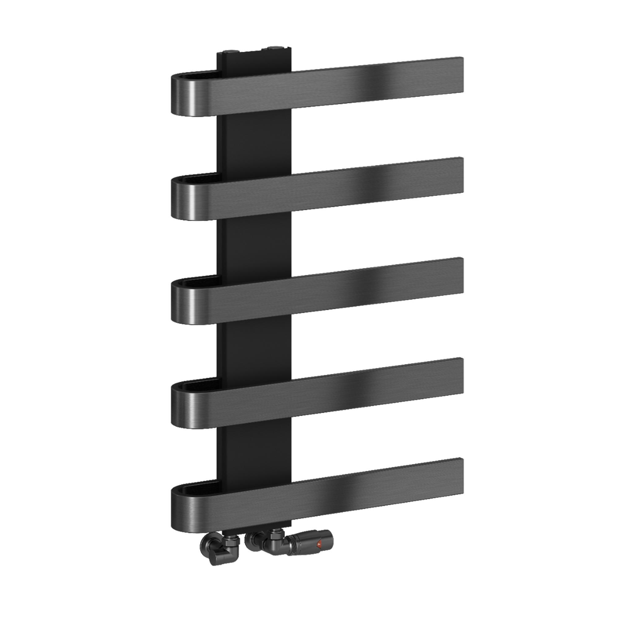 Reina - Panaro Mild Steel Towel Rail - Brushed Brass