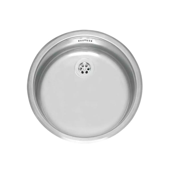 Reginox R18 370 OSP Double Bowl Commercial Stainless Steel Kitchen Sink and Overflow 0.7 Gauge