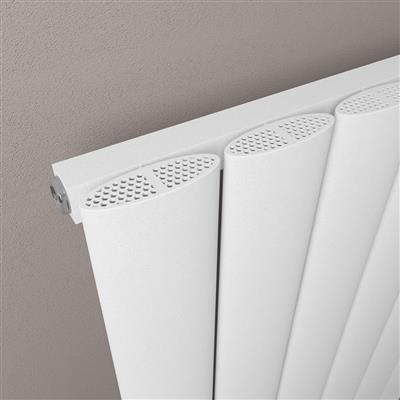 Eastbrook Malmesbury 600 x 1230 Aluminium Radiator Matt White