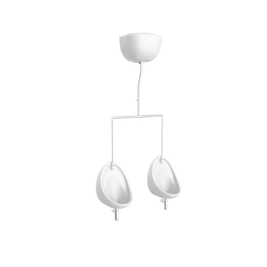 Arley Pro 2 Bowl Exposed Urinal Pack