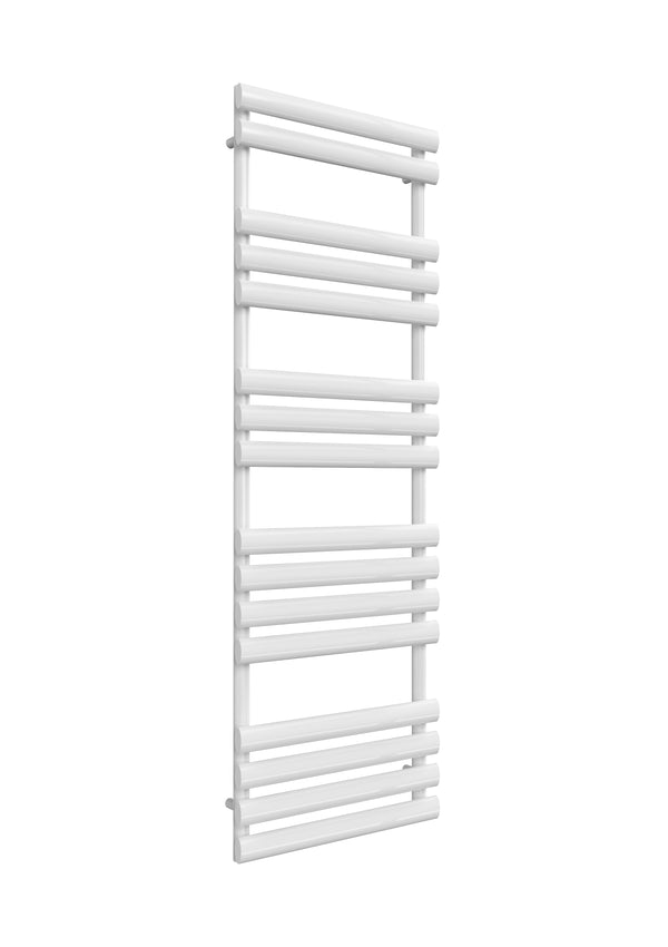 Reina Arbori Steel White Heated Designer Towel Radiator