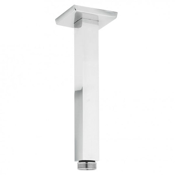 Methven Deva Chrome Square Ceiling Shower Arm, 20cm