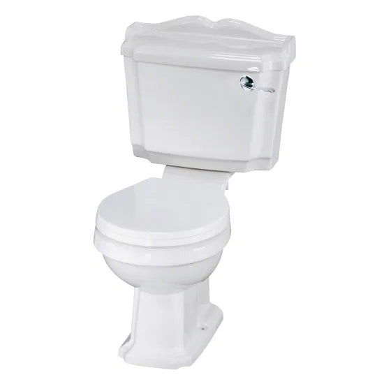 Nuie Baron Traditional Close Coupled Toilet Including Seat