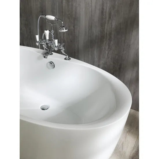 BC Designs Tamorina Double Ended Freestanding Baths, White