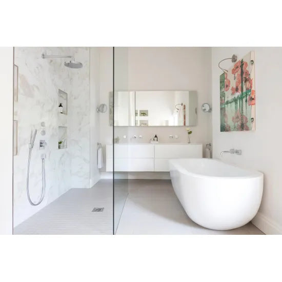 BC Designs - Ovali Acrylic Freestanding Baths - White