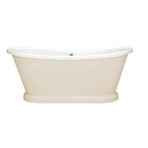 BC Designs Megane Sanded Oval Freestanding Double Ended Boat Baths