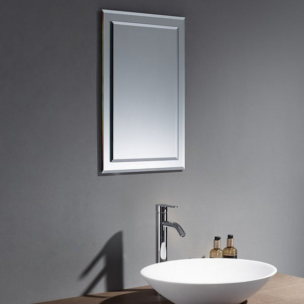 Kartell Jucar 800mm x 420mm Bevelled Mirror, Clear Glass