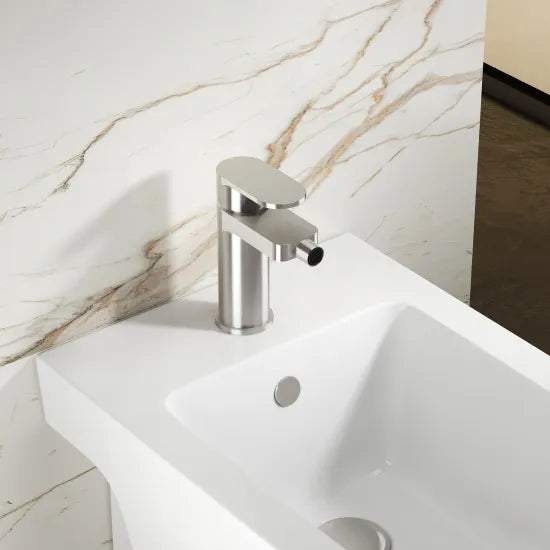 Nuie Binsey Mono Bidet Mixer With Pop-up Waste