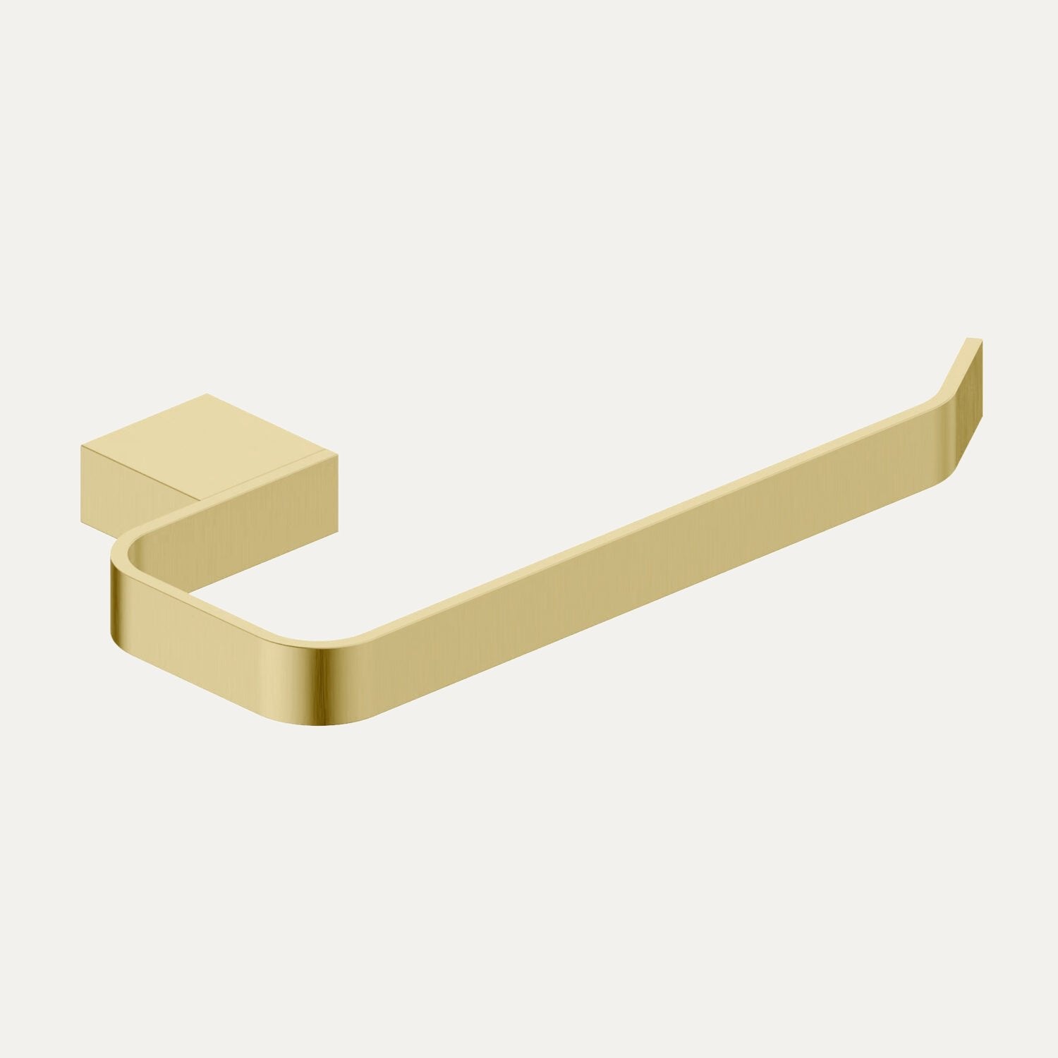 Scudo Roma Towel Ring Brushed Brass | Bathroom Accessories – Tradeplumbing