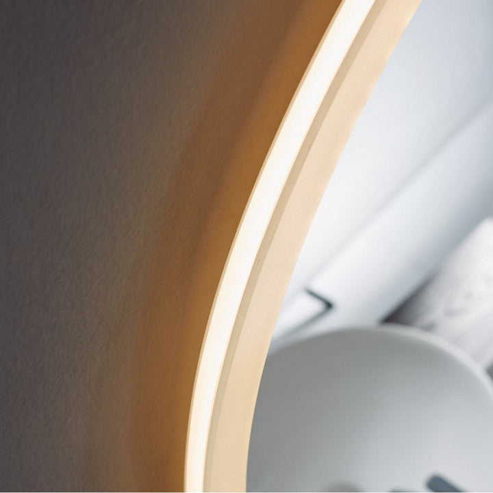Kartell Guadiana 800mm Round Illuminated LED Mirror Clear Glass