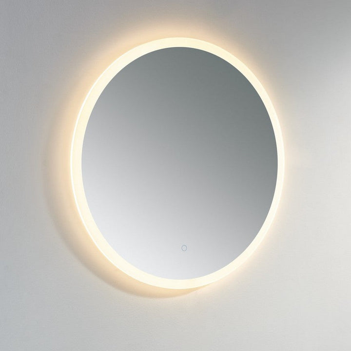 Kartell Guadiana 800mm Round Illuminated LED Mirror Clear Glass