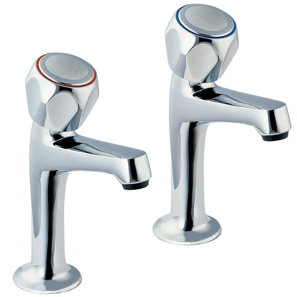 Methven Deva Chrome Profile Sink Taps (Pair)