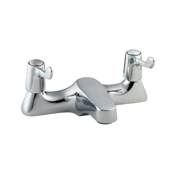 Methven Deva Lever Action Deck Mounted Bath Filler, Chrome