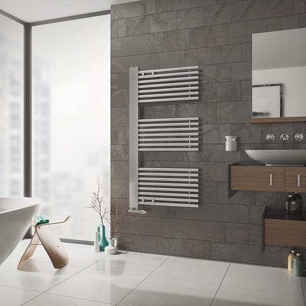 Eucotherm Ceres Chrome Ladder Towel Rail Radiator