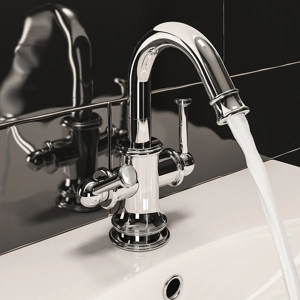 Eastbrook Newlyn Chrome Mono Basin Mixer Tap - Inc Waste
