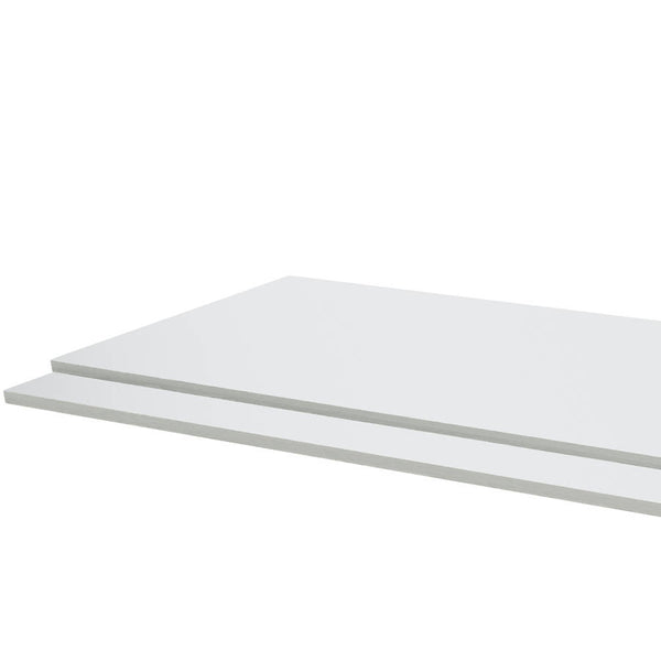 Kartell Purity 2 Piece End Bath Panel 700mm, White Gloss