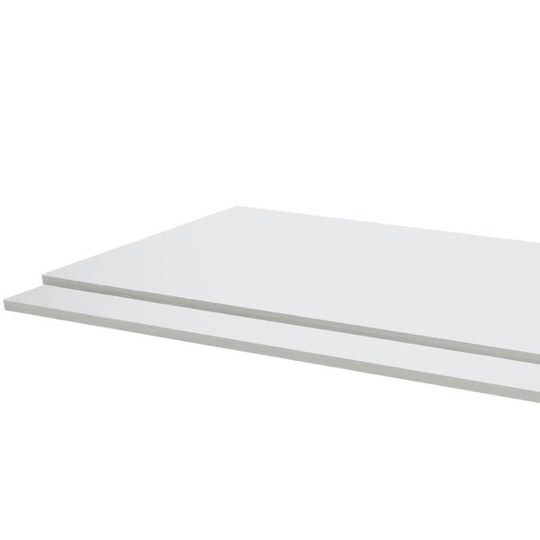 Kartell Purity 2 Piece End Bath Panel 800mm, White Gloss