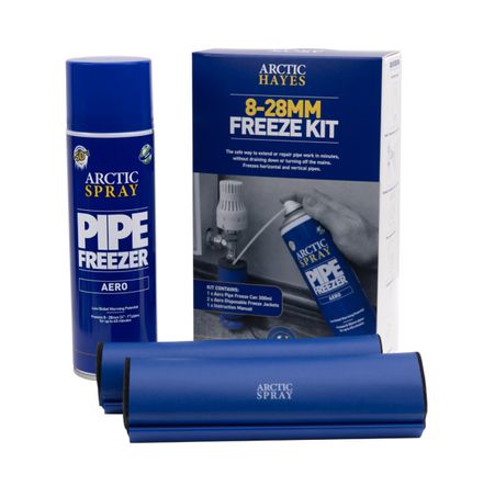 Arctic Hayes Aero Pipe Freeze Kit ZEK2 – 8-28mm, 300ml