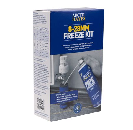 Arctic Hayes Aero Pipe Freeze Kit ZEK2 – 8-28mm, 300ml