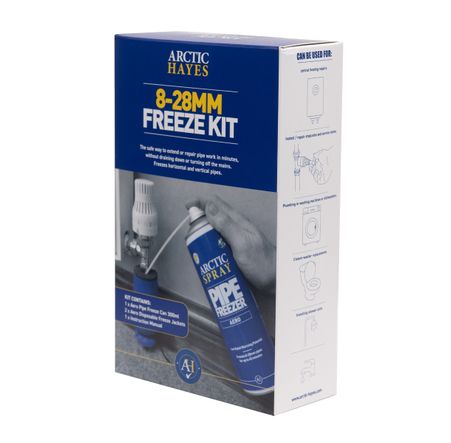 Arctic Hayes Aero Pipe Freeze Kit ZEK2 – 8-28mm, 300ml