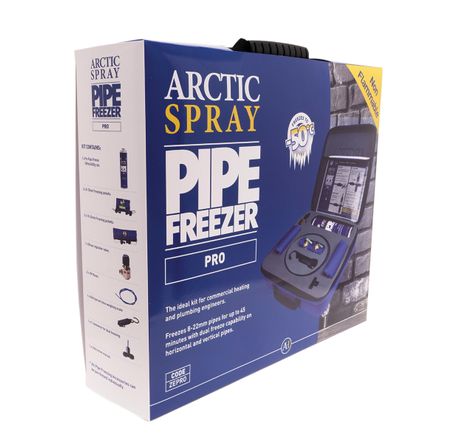 Arctic Hayes ZEPRO Pro Pipe Freeze Kit 8-22mm | Multi-Use