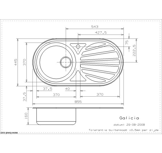 REGINOX GALICIA KITCHEN SINK