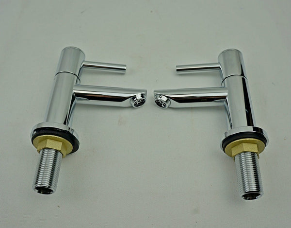 Methven Deva Insignia Chrome Brass Bath Taps (Pair)