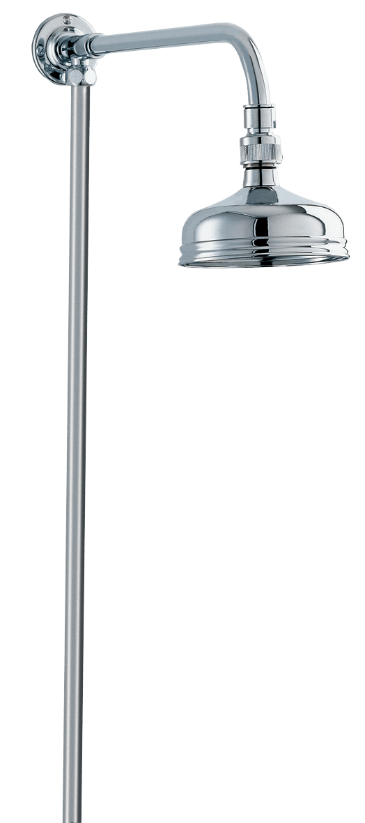 Methven Deva Period Style Rigid Riser Kit Chrome